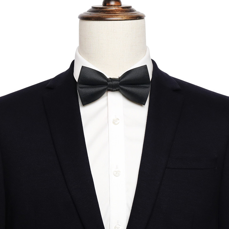 韩版黑色领结男士新郎结婚婚礼伴郎伴手英伦风领结