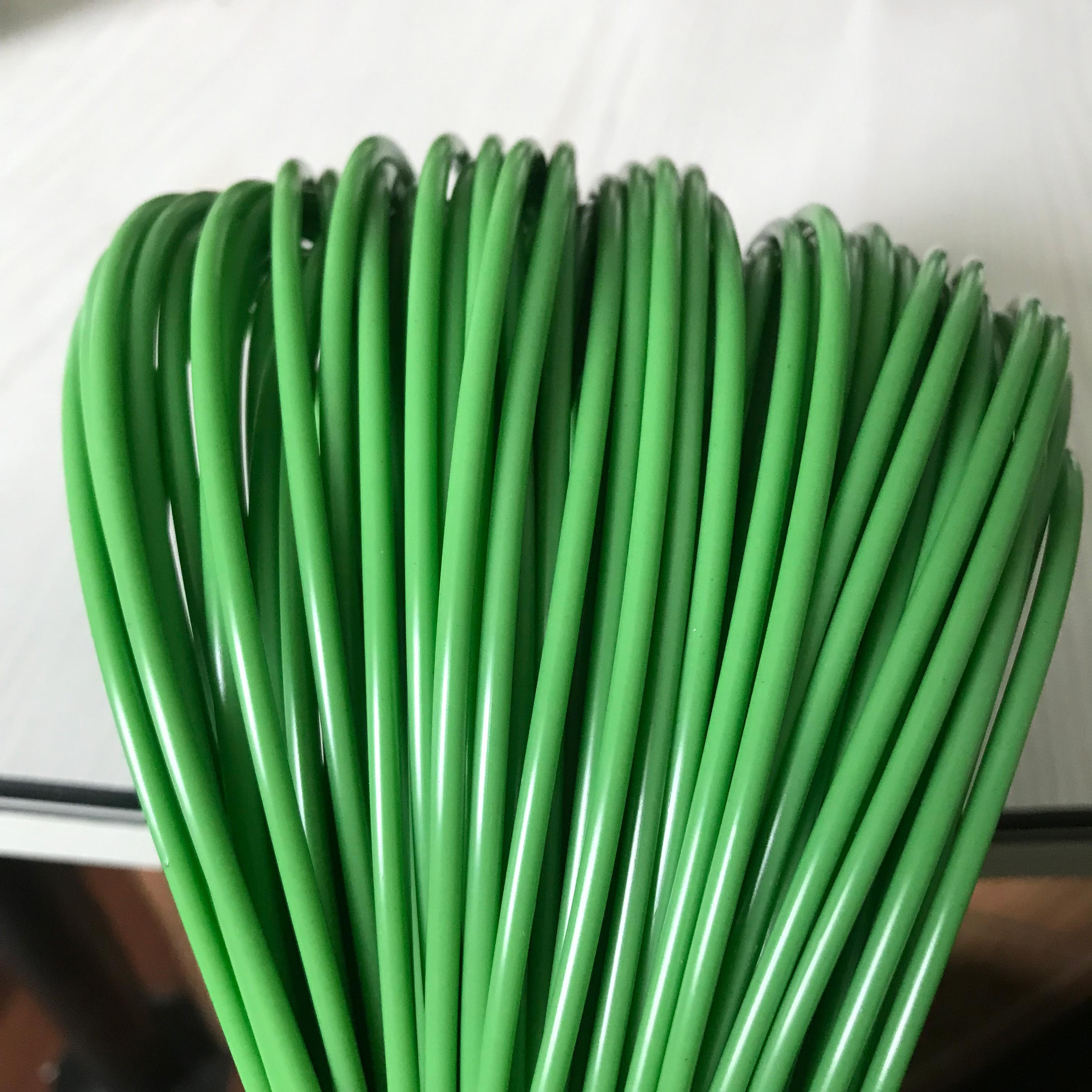 2.5mmpe实心仿藤条塑料编织材料彩色手工编制编织绳塑料条编蓝