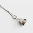 Niche Design S925 Silver Silver Bells Film Chain Female Cold Wind Chain Net Red Simple Time Necklace Niche Design S925 Silver Silver Bells Film Chain Female Cold Wind Chain Net Red Simple Time Necklace