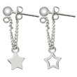Asymmetric Star S925 Silver Jewelry Pure Tremella Earrings Mini Ear Nail Earrings Simple Korean Earrings Asymmetric Star S925 Silver Jewelry Pure Tremella Earrings Mini Ear Nail Earrings Simple Korean Earrings