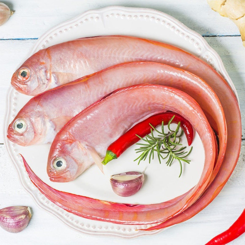 带鱼新鲜红鲜红深海刀鱼海鲜水产海鱼接受预定带鱼