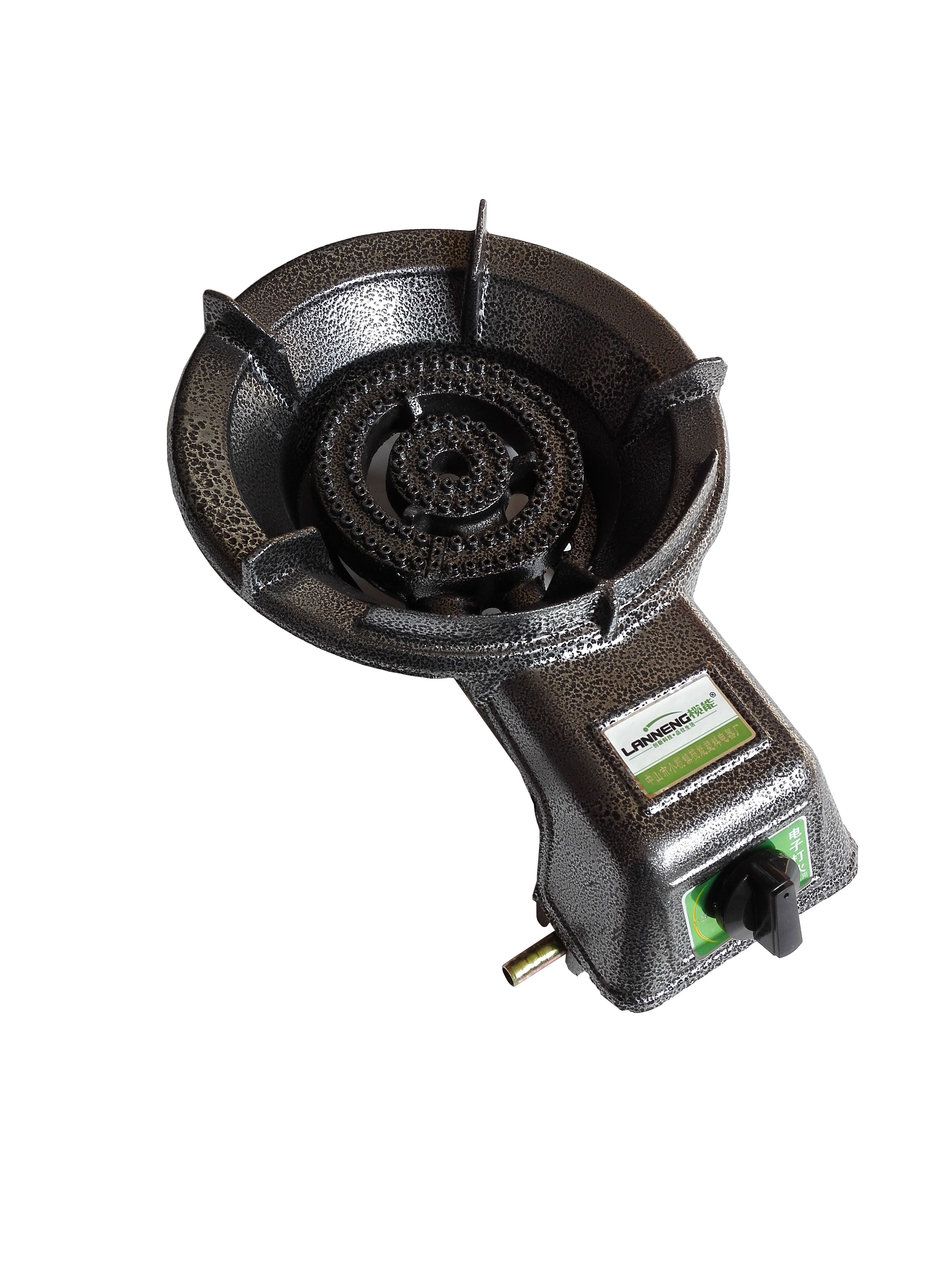 特价正品榄能牌大家用铸铁炉沼气台式单灶沼气猛火炉配件厂家直销