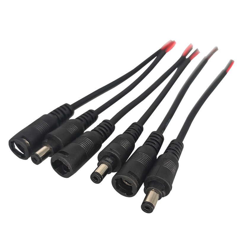 dc黑色卡扣公母插头航空工业21mm端子线12v插头