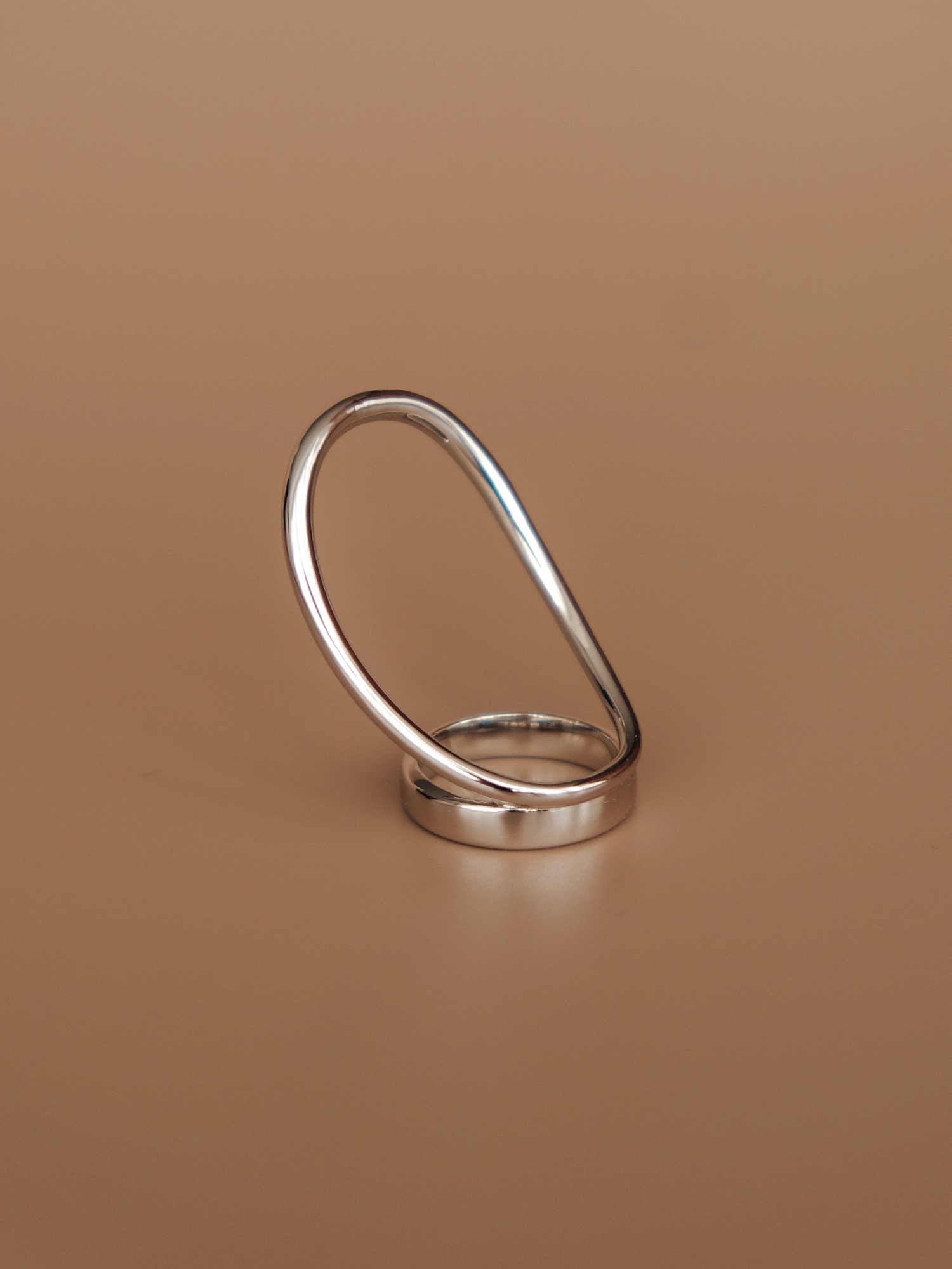 divinegoodsgentlewoman#13小众设计师款极轮廓镀银戒指戒指