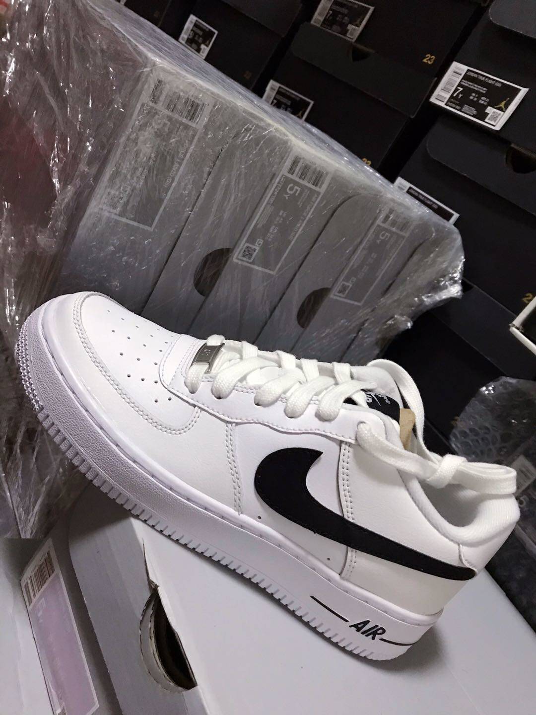 耐克nikeairforceaf1空军一号gs板鞋ct7724100权志龙运动休闲鞋