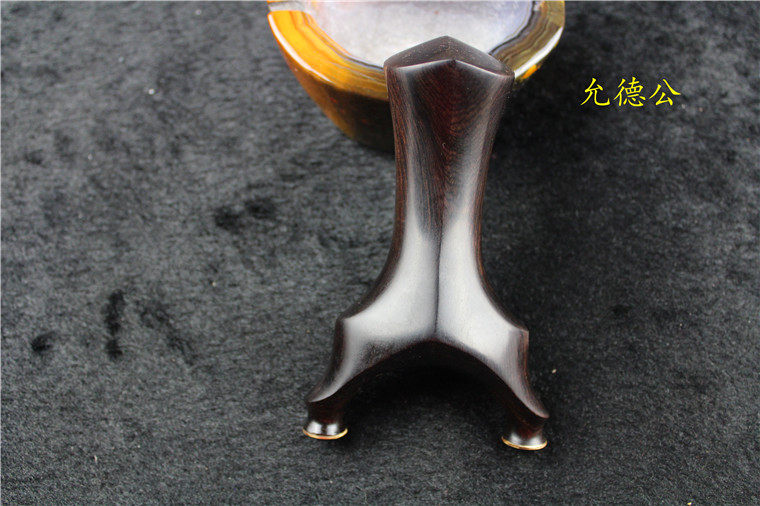 天罡弹弓乌木铜药片头紫光快压免绑户外把玩飞镖