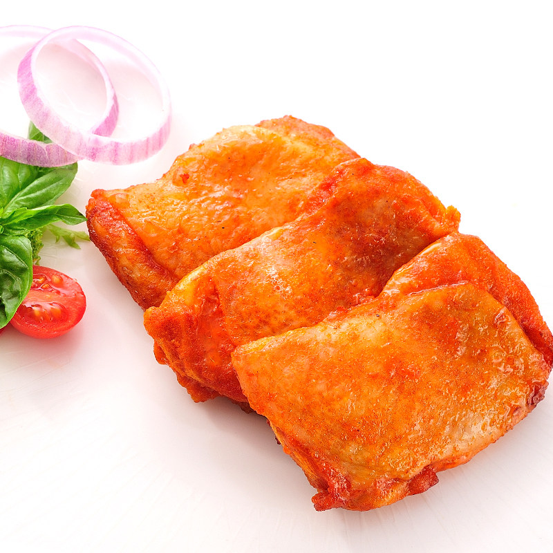 腿排圣农精制1kg奥尔良bbq汉堡鸡腿冷冻油炸生鸡肉