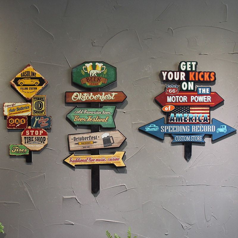 餐厅网吧休闲酒吧咖啡服装奶茶茶店墙面装饰壁饰