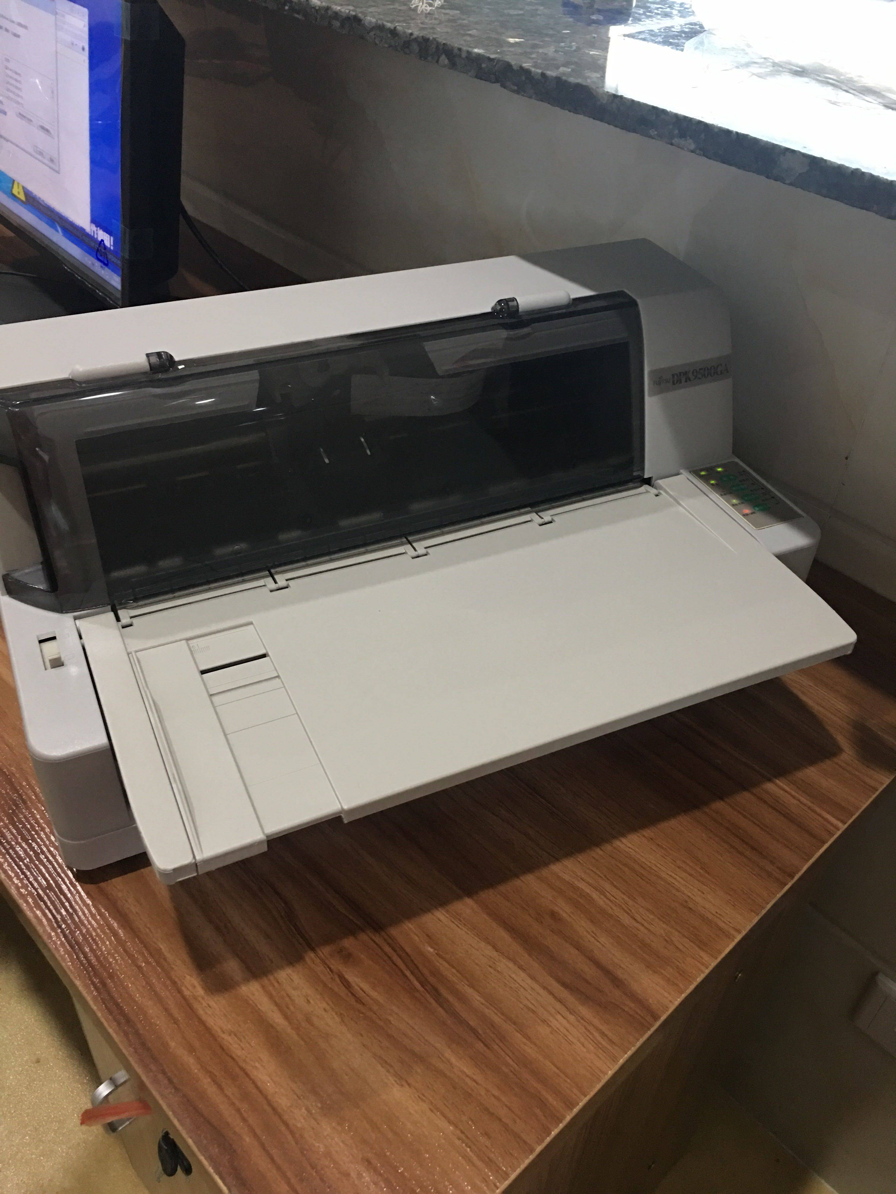 全新原装富士通dpk9500ga证件针式打印机车管所指定dpk9500ga针式票据