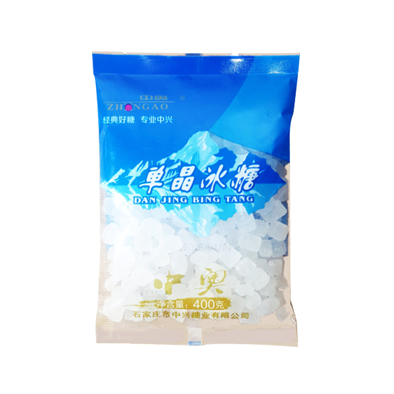 冰糖中奥雪梨400g袋装煲汤酵素泡茶单晶厨房白糖