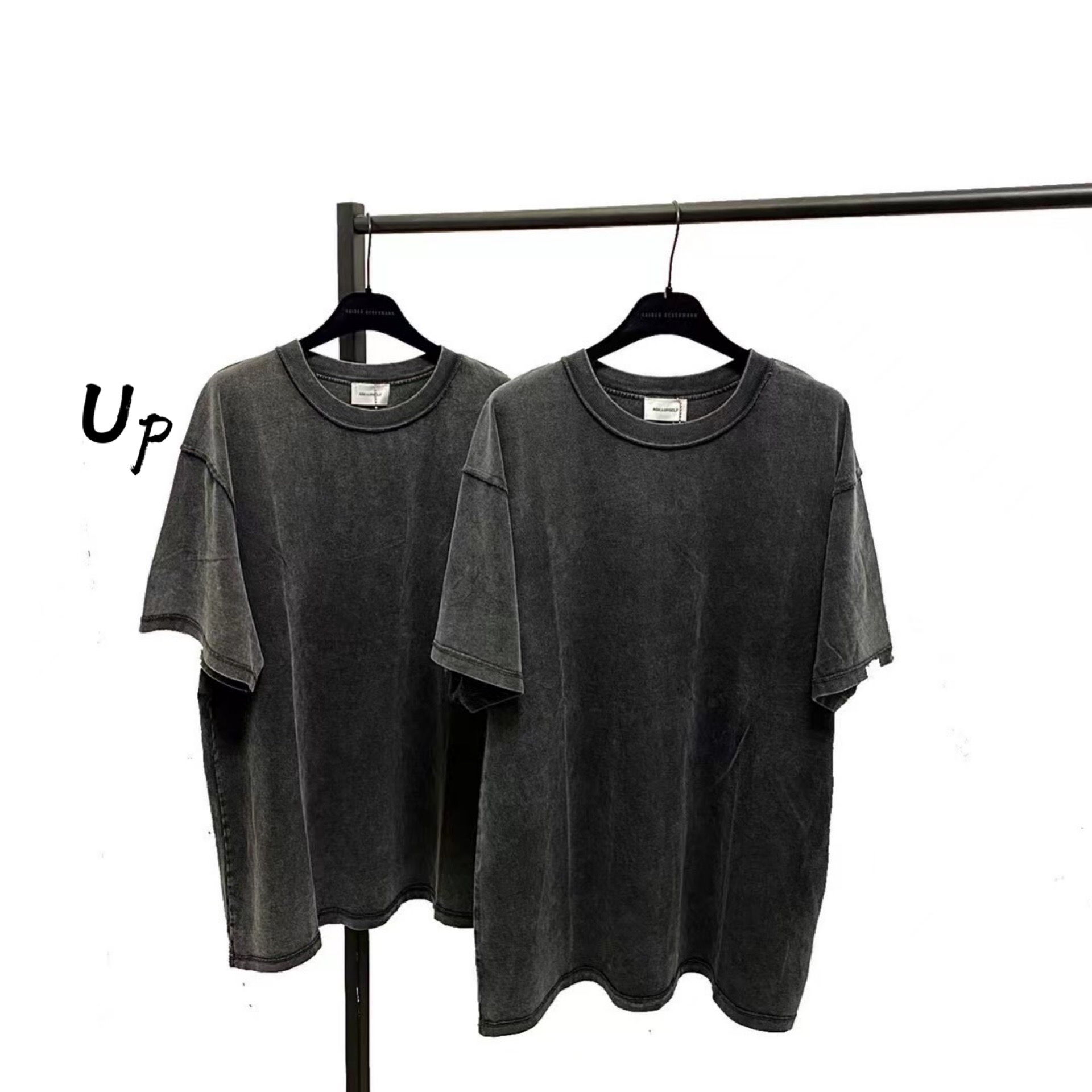 【国内现货】Askyurself Inside Out Vintage 水洗反穿做旧短袖