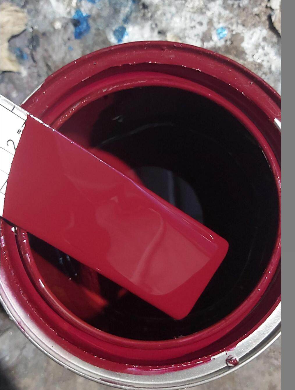 打底悦乐汽车红珍珠底色超强遮盖盖力专用色漆金属漆