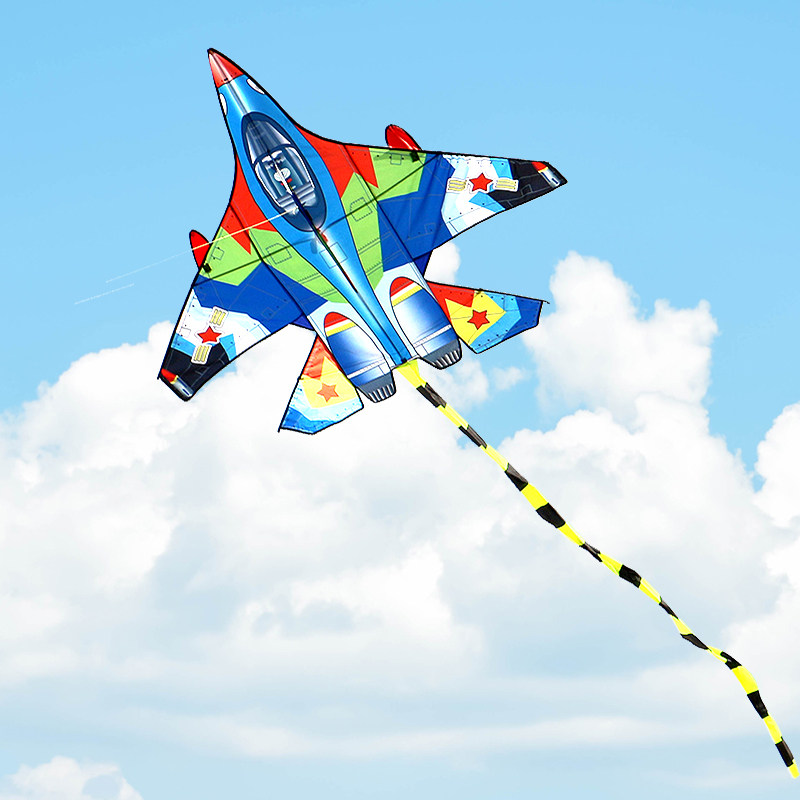 飞机风筝潍坊恒江战斗机导弹男孩成人小型儿童风筝