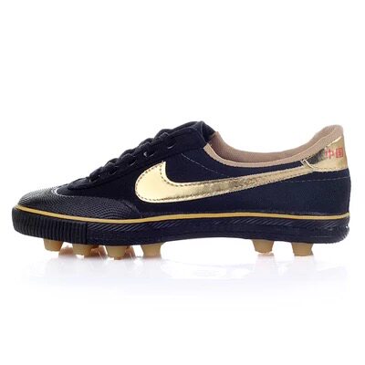 足球鞋经典正品三球碎钉帆布耐磨胶钉专业运动足球鞋