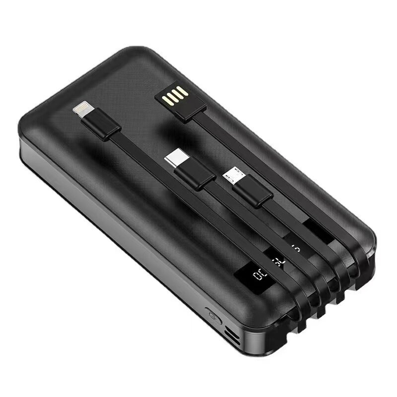 魔兽荣耀充电10000毫安全兼容带线智能家用携带移动电源