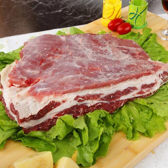 牛肉牛腩牛白清真东北齐齐哈尔草地肥牛顺丰新鲜牛腩
