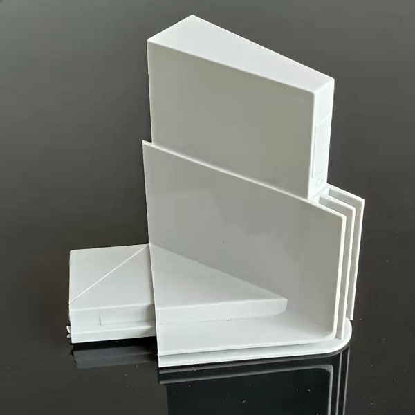 包柱灯箱转角型材led软膜卡布无边边框广告牌灯箱