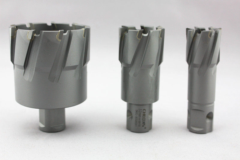 [淘宝网] 钻孔切深 50mm :创恒直角柄钢板钻 空心钻头 套料钻 取芯