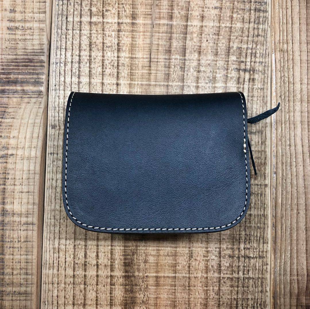 日本直邮redmoon红月sr01牛皮简约男士女士短款钱包