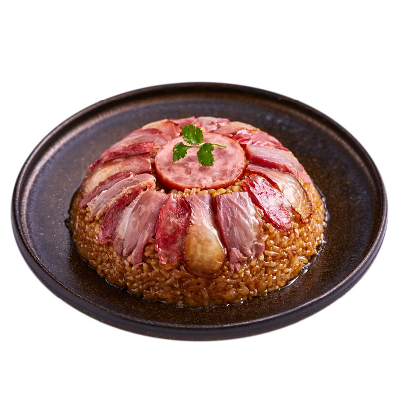 五芳斋铁罐腊味八宝饭320g传统年夜饭年货速食方便米饭腊肉糯米饭
