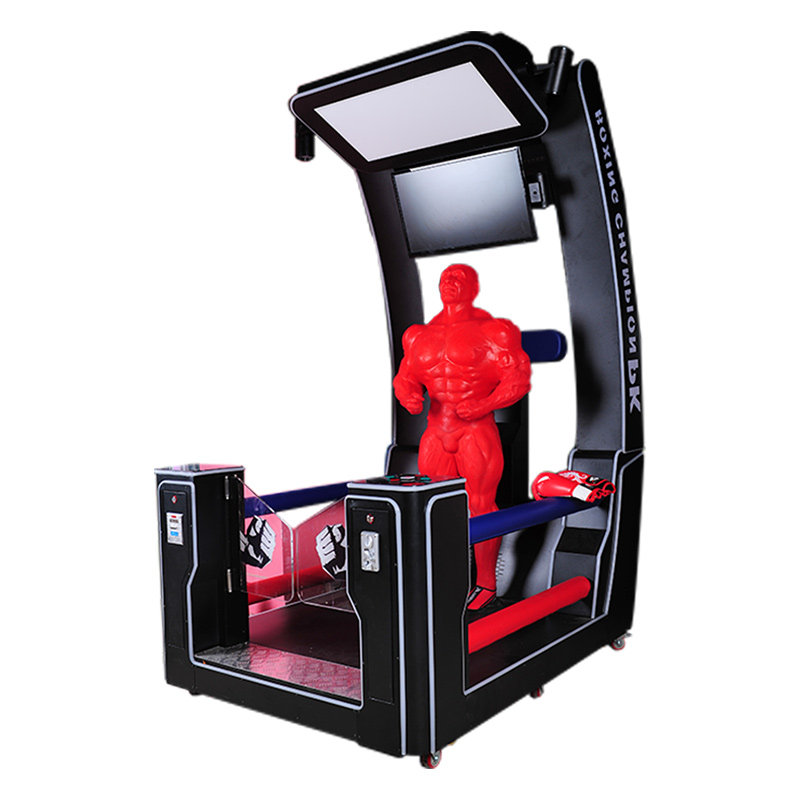 投币拳击机体感测力真人打拳发泄拳王pk大型游艺机