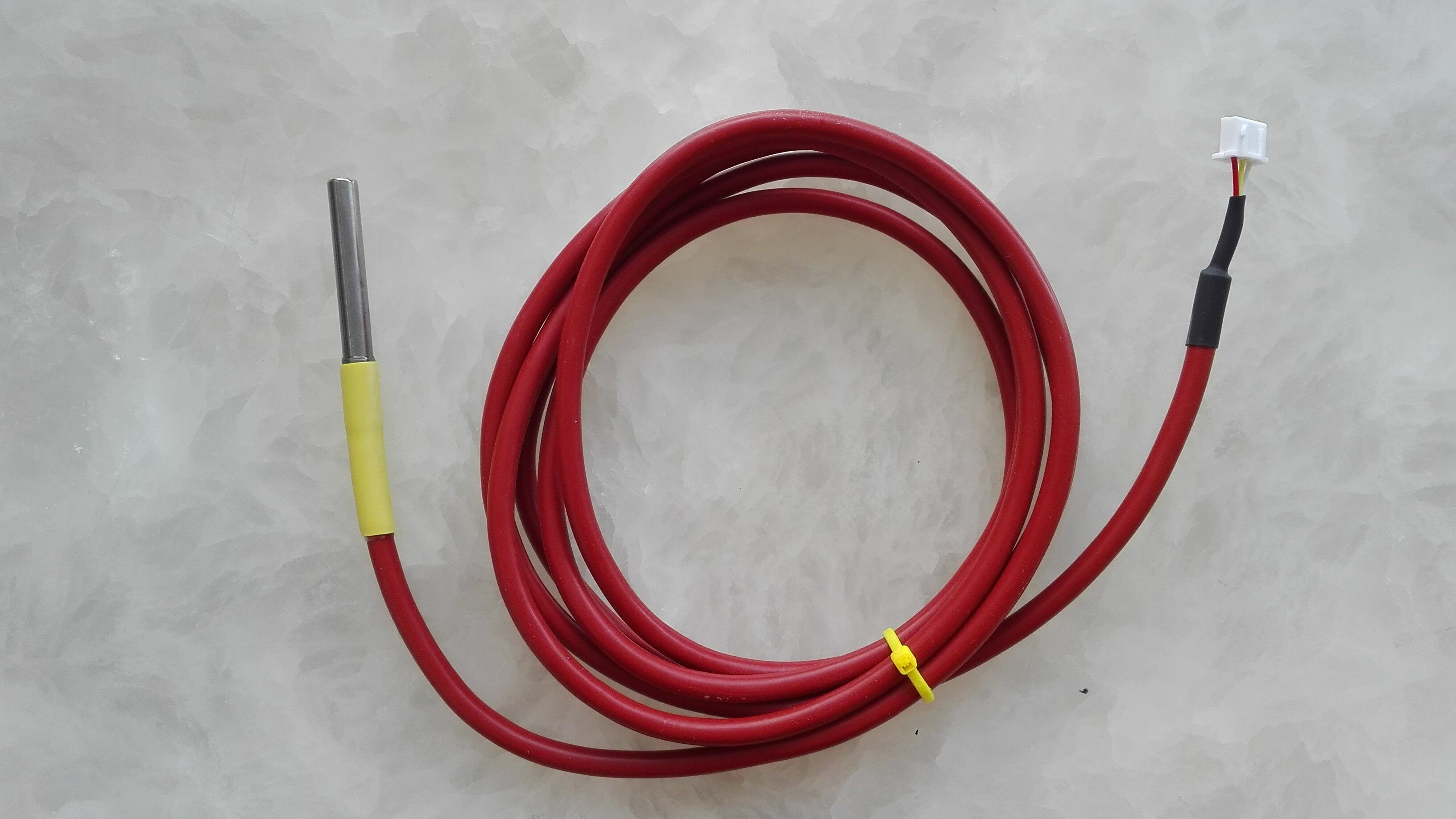 西法温控器高精度耐高温探头防水数字传感器ds18b20一致性好