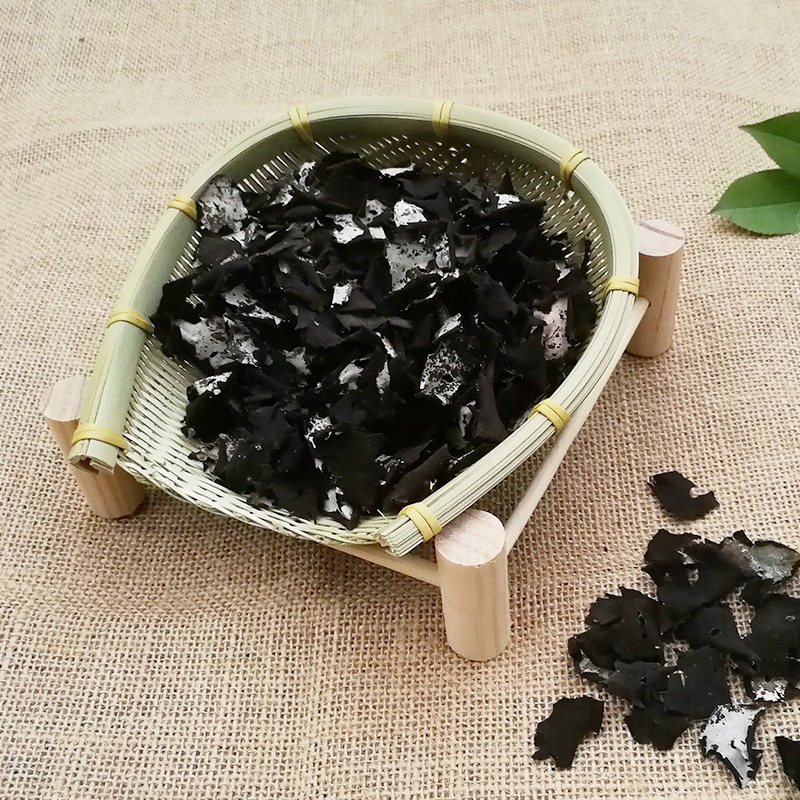 九华石耳安徽华山特产山珍250g食用菌免洗野生黑木耳