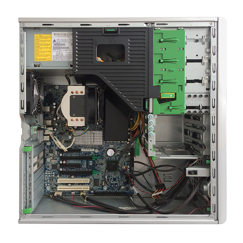 二手原装hp/惠普z400图形工作站 至强六核专业3d设计渲染非编主机