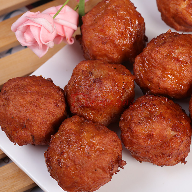 肉丸正大食品鸡肉500g冷冻四喜丸子关东火锅鸡肉丸