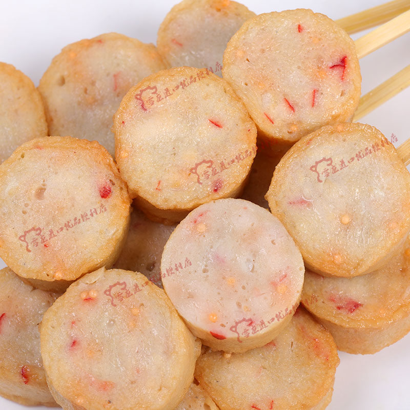 千瑞关东煮食材 串串香 鱼籽仙贝350g 鱼丸鱼滑便利店同款 10支装