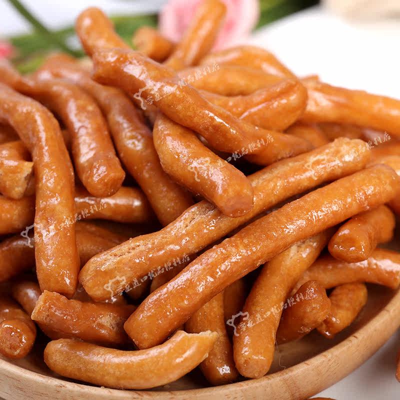 3个包邮 山东小吃 暖家炒糖条 黄金条320g 散子传统小时候的味道