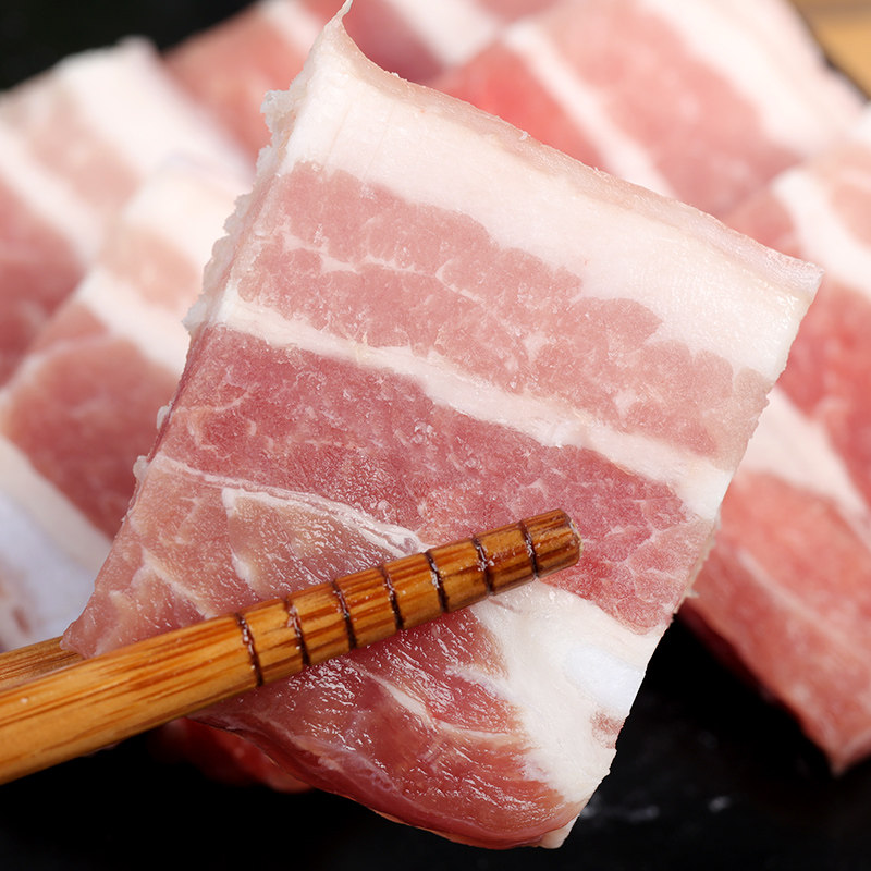 烤肉韩式肉猪五花肉排酸肉500g肉食新鲜冷冻生猪肉