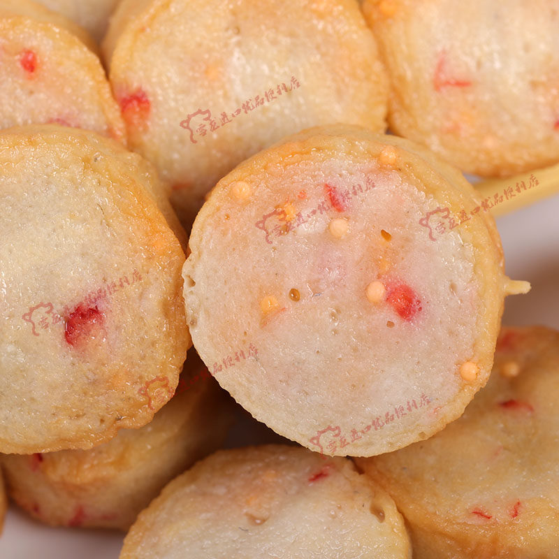 千瑞关东煮食材 串串香 鱼籽仙贝350g 鱼丸鱼滑便利店同款 10支装