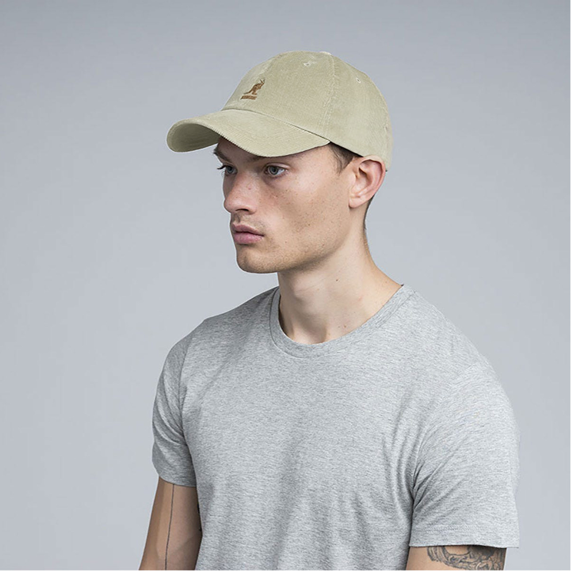 棒球棒球帽帽子袋鼠kangol灯芯绒ins美式复古男女帽子