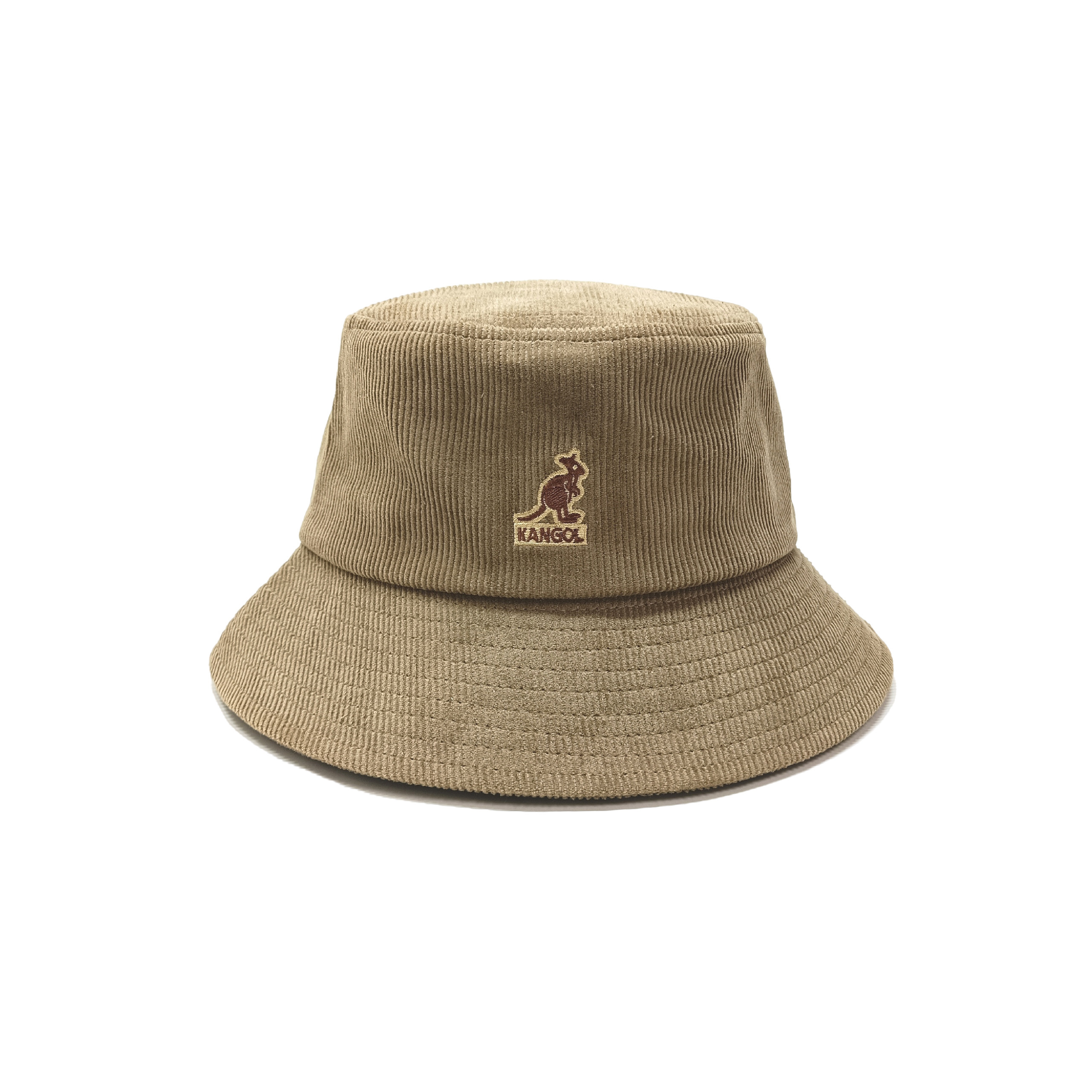 袋鼠kangol灯芯绒渔夫美式复古ins秋冬男女潮牌帽子