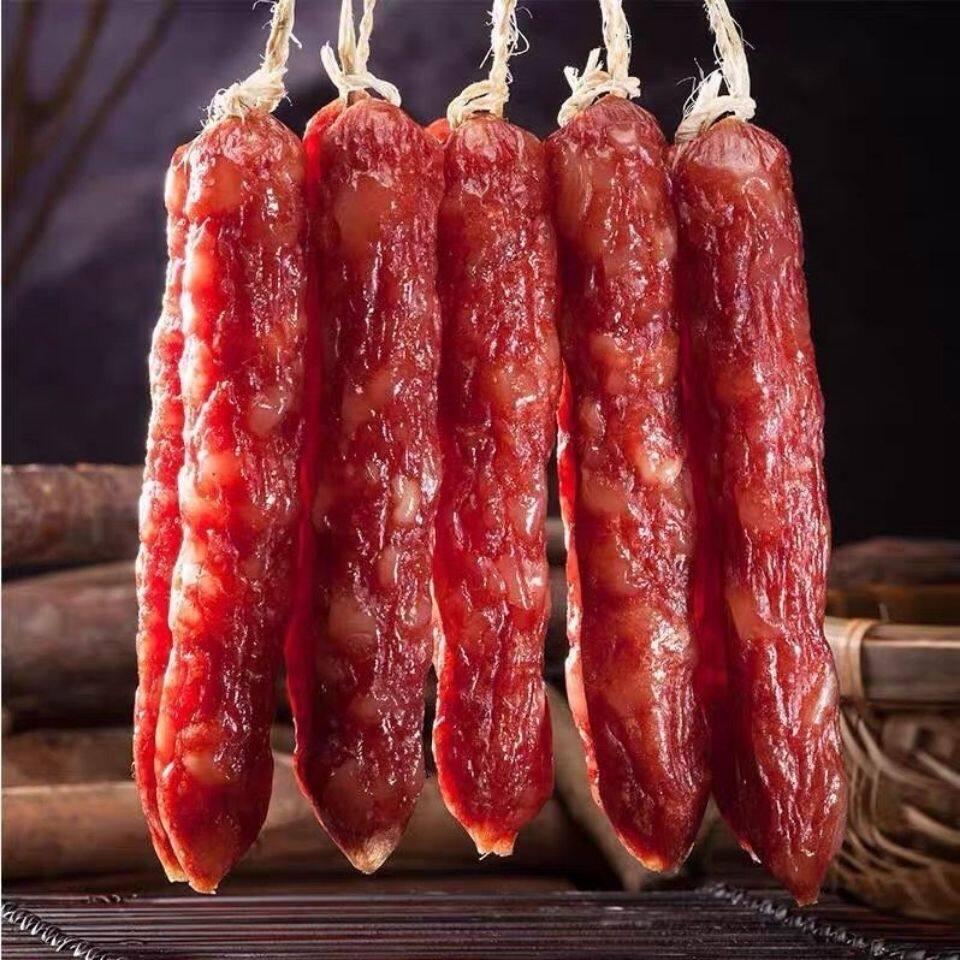 香肠正宗广式广味2斤装风干微甜江门烟熏腊肉香肠
