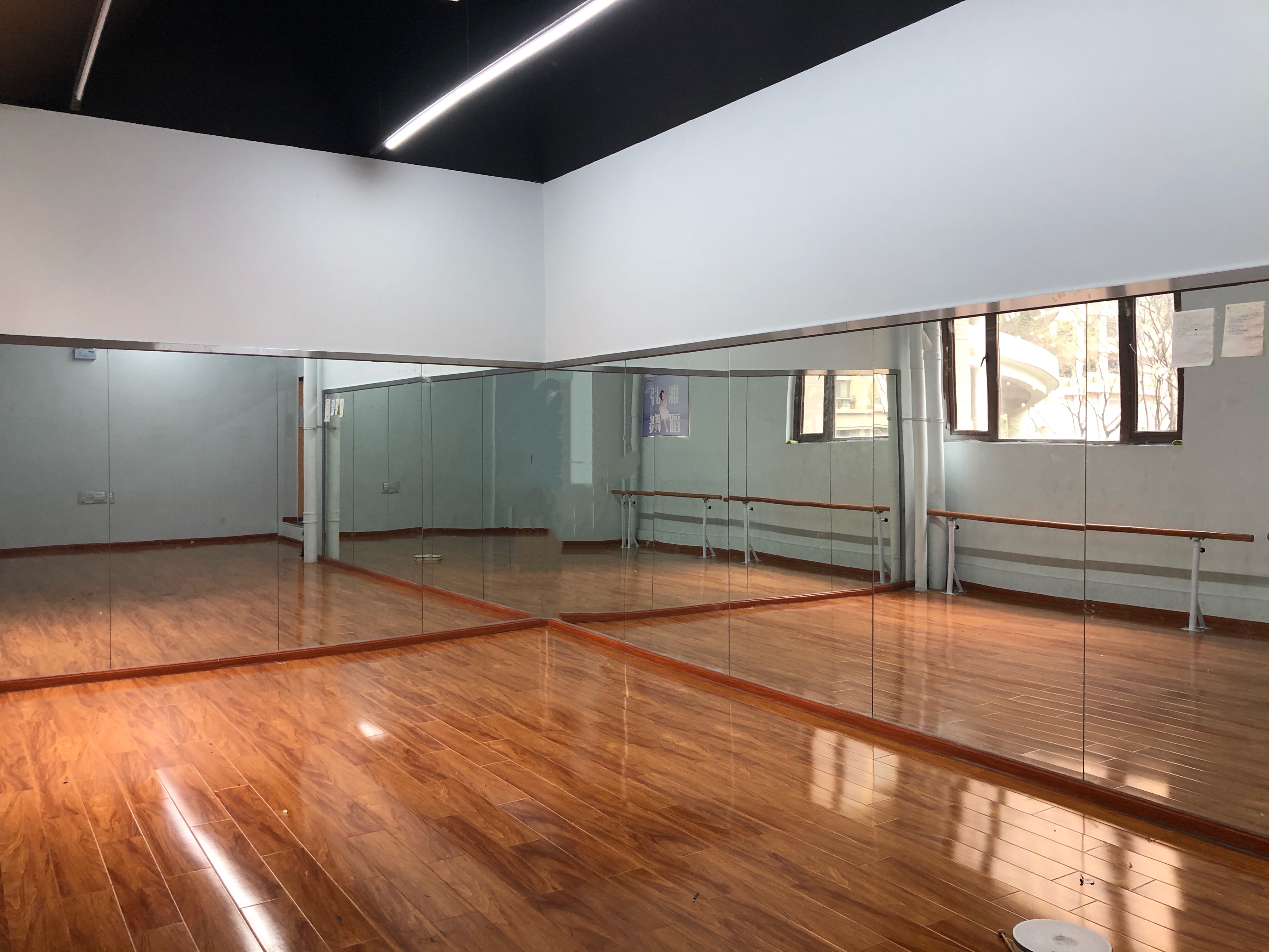 镜子高清舞蹈瑜伽健身房全身显瘦落地镜成都可浴室镜