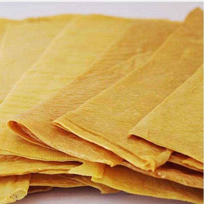 油豆皮农家干货薄豆腐皮腐竹皮豆制品火锅豆油皮蛋白肉500g