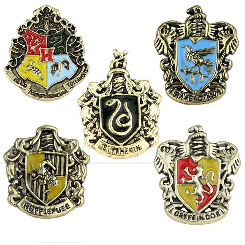 哈利波特系列格兰芬多学院胸针创意动物徽章儿童礼物胸针