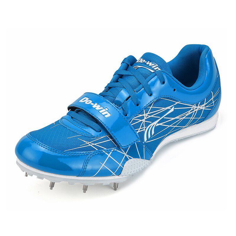 新款多威dowin三级跳远钉鞋男女减震防滑田径跳高跑步鞋