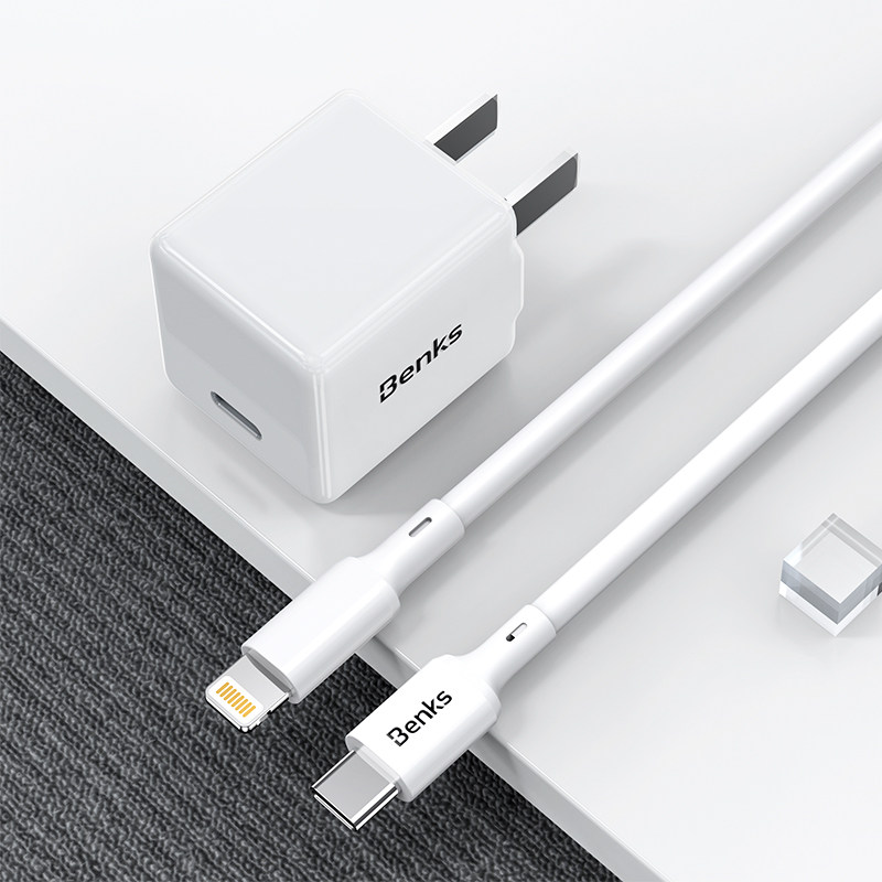 benks手机充电器适用于iphone12promax快充苹果pd充电套装手机充电器