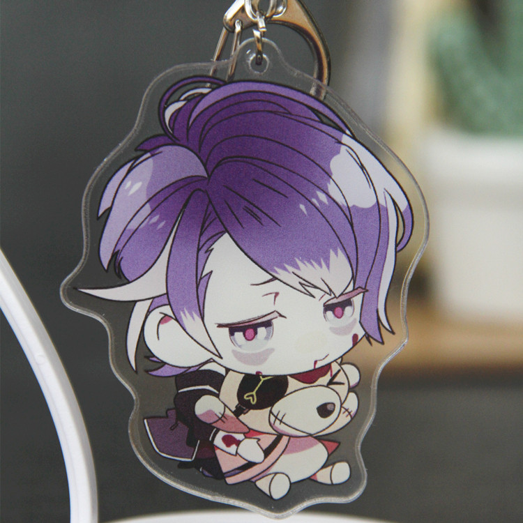 魔鬼恋人动漫周边亚克力钥匙扣挂件逆卷修奏人无神皓书动漫挂件