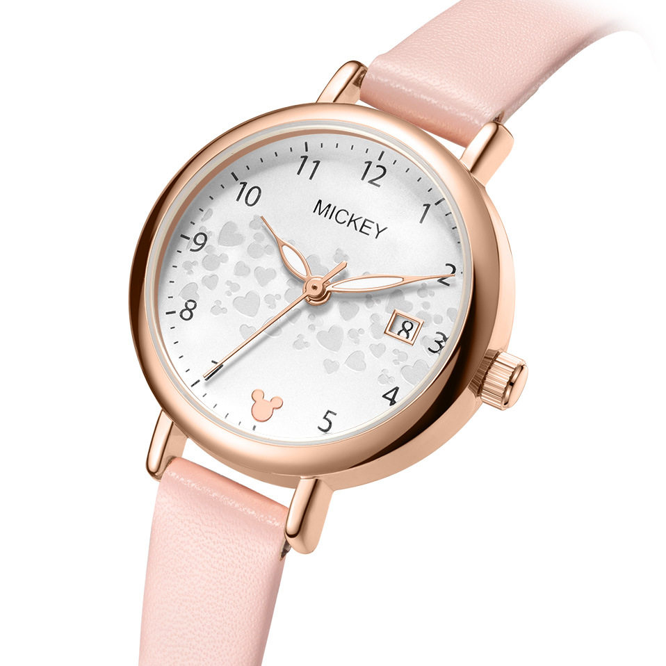 2021新款迪士尼樱花手表女日学生少女小清新ins国产腕表