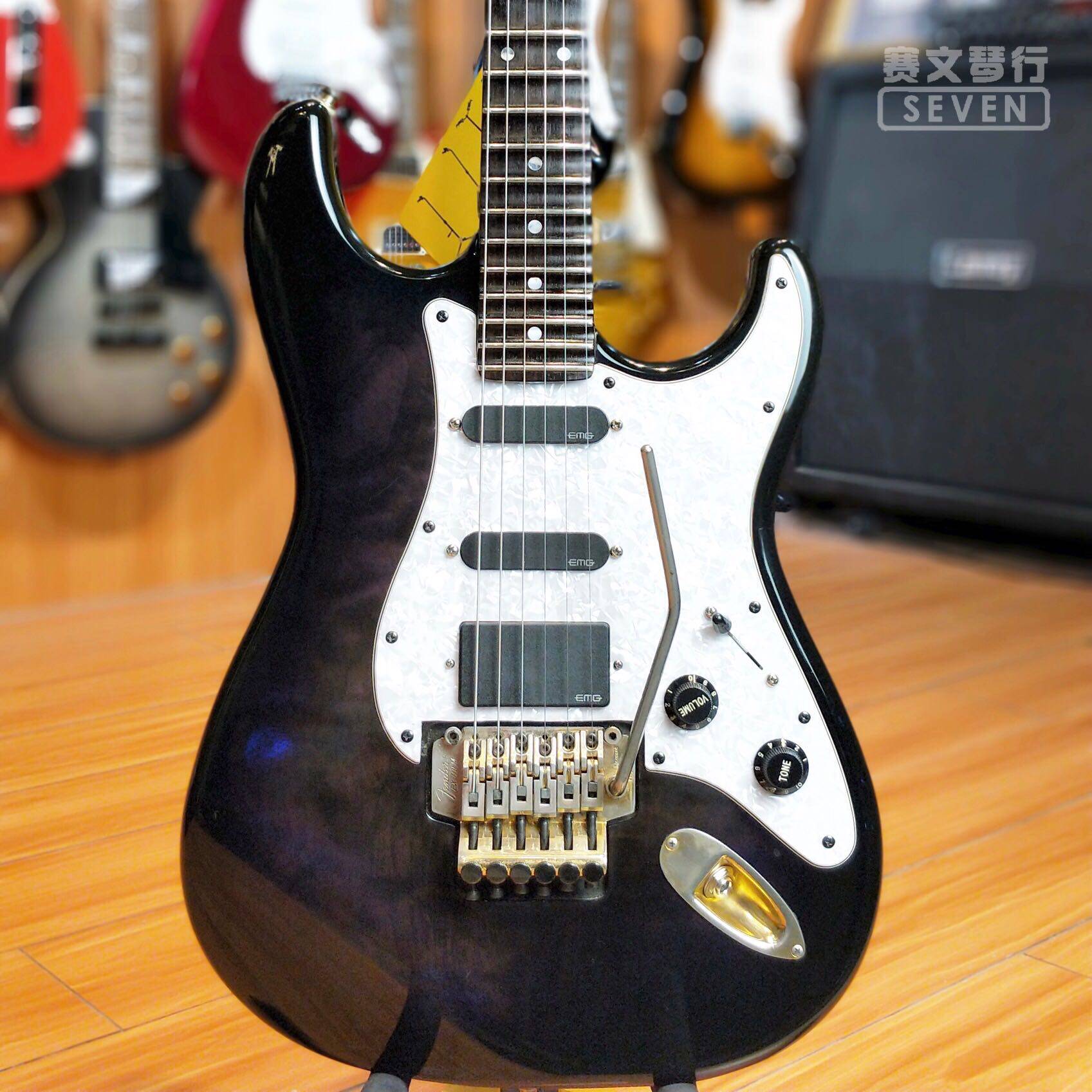 型号路电电路改装挖槽st135fender日芬二手售罄吉他-电吉他