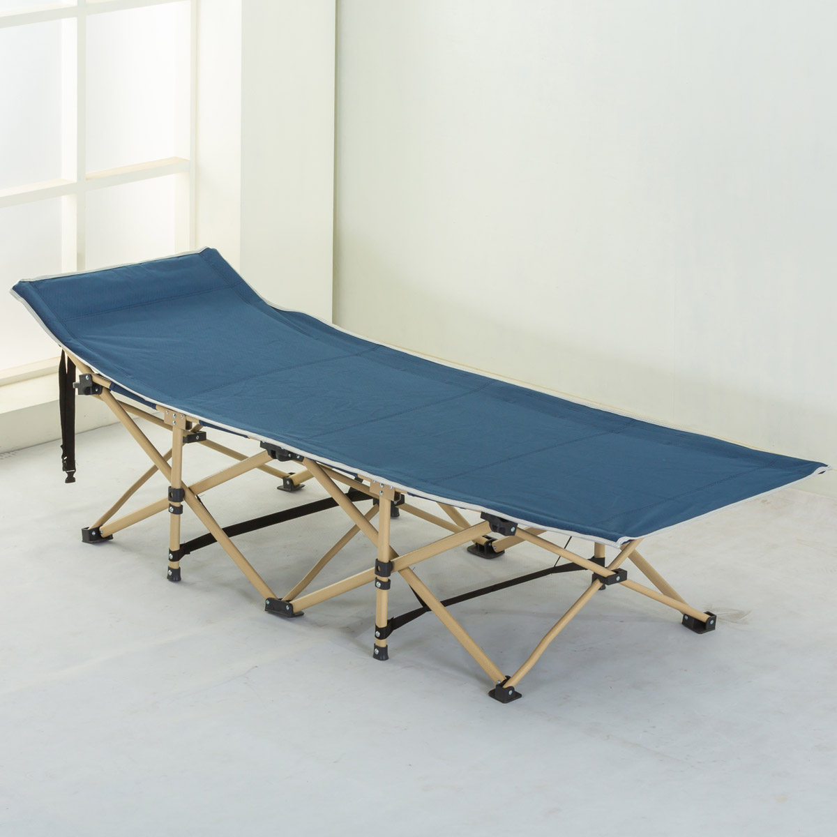 办公室午休折叠床单单人午睡睡床家用简易躺椅折叠床