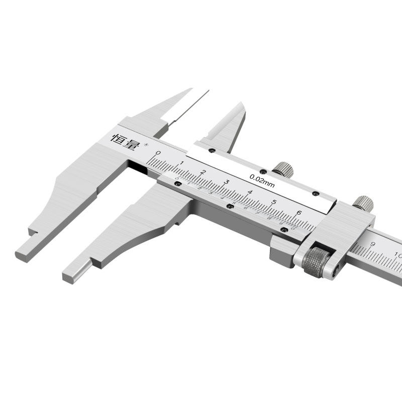 恒量双外爪带表卡尺0 300mm双外爪数显游标卡尺加十方头表盘卡尺 - 痕
