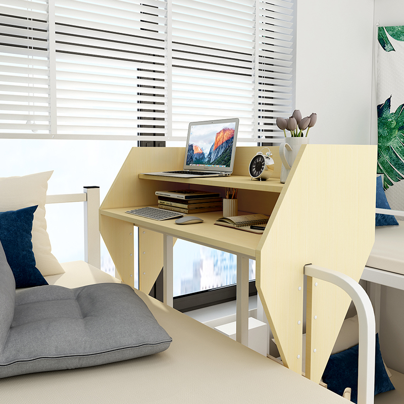 神器宿舍上桌悬空桌子学习床上电脑桌电脑桌