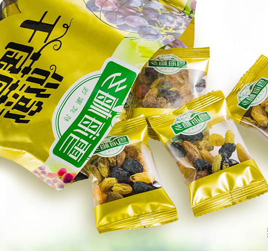 雪海梅乡缤纷葡萄干165g无核混合葡萄果干零食葡萄干