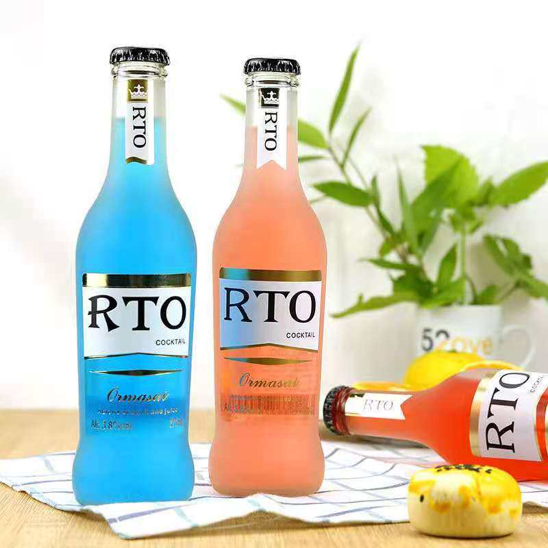 瓶装rto欧蔓蔓莎鸡尾酒洋酒果酒女生低度微醺预调鸡尾酒