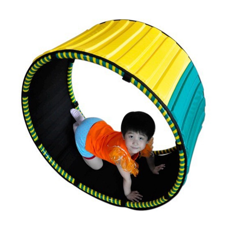 滚筒滚轮钻爬游戏幼儿园早教感统体能训练训练器感统训练器材